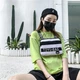 Нагрудная сумка TOYU BAG 6021 белая серая - изображение 2