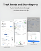 Тонометр с монитором артериального давления Bluetooth iOS и Android - изображение 4