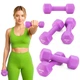 Zestaw hantli neoprenowych Gymtek Hex G-42598 2 x 3 kg Fioletowy (5905884425985) - obraz 5
