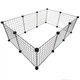 Модульный манеж для маленьких животных 90 x 90 x 32 см - изображение 5