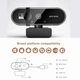 Веб-камера 4K 3840×2160 Автофокус, Мікрофон, Plug and Play USB зі шторкою безпеки - зображення 3