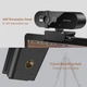 Веб-камера 4K 3840×2160 Автофокус, Мікрофон, Plug and Play USB зі шторкою безпеки - зображення 4
