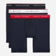 Набор трусов боксеров мужских Tommy Hilfiger 215000934 S 3 шт Синий (1160863969) - изображение 1