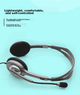 Наушники Logitech H111 3.5 мм (mini-Jack) Black - изображение 5