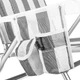 Пляжне крісло Outtec 2 в 1 з функцією шезлонга Sun Flex Сіре 186215 (5905884421758) - зображення 11