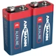 Baterie alkaliczne Ansmann E/6LR61 9V - 2szt. (5015591) - obraz 1