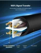 Кабель UGREEN NW102 Cat 6 U/UTP Lan Flat Cable 15m (Black)(UGR-50180) - зображення 7