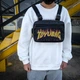 Нагрудная сумка 3025 TOYU BAG черная - изображение 4