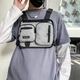Нагрудная сумка 6013 CHESTBAG серая - изображение 3