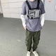 Нагрудная сумка 6013 CHESTBAG серая - изображение 4