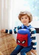 Рюкзак маленький детский на 3-4 года мальчику Spiderman синий - изображение 4