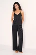 Комплект пижама женская ellen silk harmony black lps 4788/02/02 S черный - изображение 1