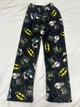 Штаны пижамные плюшевые теплые Batman x Hello Kitty домашние штаны Бэтмен Хэллоу Китти, XS-S - изображение 7