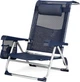Пляжне крісло Outtec 2 в 1 з функцією шезлонга Sun Flex Темно-синє 198281 (5905884424131) - зображення 3