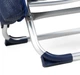 Пляжне крісло Outtec 2 в 1 з функцією шезлонга Sun Flex Темно-синє 198281 (5905884424131) - зображення 10
