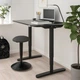 Стілець для письмового столу, чорний темно-сірий IKEA NILSERIK 904.918.95 - изображение 2