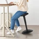 Стілець для письмового столу, чорний темно-сірий IKEA NILSERIK 904.918.95 - изображение 3