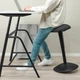 Стілець для письмового столу, чорний темно-сірий IKEA NILSERIK 904.918.95 - изображение 4