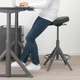 Чорний стілець для сидіння/стояння IKEA TROLLBERGET 803.793.47 - изображение 4