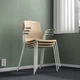 Конференц-стілець, березовий шпон/білий IKEA LÄKTARE 095.031.91 - изображение 8