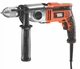 Дриль ударний мережевий BLACK+DECKER KR8542K (850 Вт, 3100 об/хв, 62 Нм) електричний двошвидкісний (44208) - зображення 1