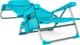 Пляжне крісло Outtec 2 в 1 з функцією шезлонга Sun Flex Бірюзове 186214 (5905884421765) - зображення 5