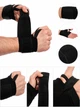 Кистьові бинти Ironbull Wrist Wraps Black - зображення 2