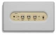 Акустика портативна Marshall Acton II колонка Bluetooth (1001901) біла - изображение 4