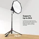 Стойка для света складная Ulanzi Heavy Duty Foldable Light Stand (48-200cm) AT-05 2M UV-T083 Black - изображение 10