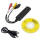 Карта захвата видео Howei USB 2.0 TV DVD VHS DVR видео аудио конвертер Черный (0503-003-00) - изображение 1