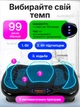 Віброплатформа тренажер для схуднення, тренувальна платформа для дому, домашній фітнес тренажер вібраційний з еспандерами, вібротренажер для активації глибоких м'язів - зображення 5