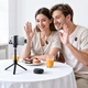 Бездротова мікрофонна система HOCO L26 Type-C Smart AI noise reduction wireless microphone Black (6942007677011) - изображение 9
