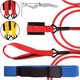Поясний тренажер для плавання SP-Planeta SAFETY CORD WITH BELT (нейлон, латекс, поліпропілен, довжина - 6,5 м, діаметр від 1-1,2 см) (PL-3035) - зображення 1