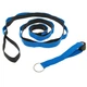 Лента стропа с петлями для растяжки Stretch Strap с дверным якорем Record Pro (14 петель, полиэстер, размер 280х3,7см, черный-синий) (FI-6907) - изображение 3