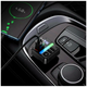 FM-трансмітер Hoco E89 Libre 45 W Bluetooth адаптер для автомобіля з заряджанням USB Type-A і Type-C - зображення 4