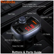 АЗУ McDodo 72W 2A1C автомобильное зарядное устройство с FM для быстрой зарядки смартфонов и планшетов - изображение 8