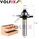 Фреза кромкова пазова для вибірки четверті VOLFIX (FZ-23) D31 h3 d8 ((FZ-23) D31 h3 d8) - зображення 2