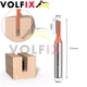 Фреза пряма пазова VOLFIX D5 h13 d8 ((FZ-10) D5 h13 d8) - изображение 2