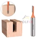 Фреза пряма пазова VOLFIX D3 h13 d8 ((FZ-10) D3 h13 d8) - изображение 1
