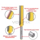 Фреза для врізання замка VOLFIX FZ-130 D16 h76 H130 d8 (FZ-130 D16 d8) - изображение 5