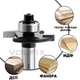 Фреза кромкова пазова для вибірки четверті VOLFIX (FZ-23) D31 h4 d8 ((FZ-23) D31 h4 d8) - зображення 4