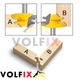 Фреза для кутового зрощування деревини VOLFIX FZ-120-551 d12 (FZ-120-551 d12) - изображение 4