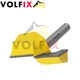 Фреза полегшена погружна пазова пряма VOLFIX FZ-120-410 d8 D57 h15 (FZ 120-410 d8) - зображення 8