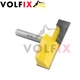 Фреза полегшена погружна пазова пряма VOLFIX FZ-120-410 d8 D57 h15 (FZ 120-410 d8) - зображення 9