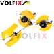 Комплект фрез №3 VOLFIX з 3-х фрез для мебельної обв'язки з фільонкою (FZ-120-900 + FZ-120-952 d12) - изображение 5