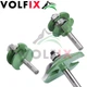 Комплект фрез №1 VOLFIX GRAND з 3-х фрез для мебельної обв'язки з фільонкою (FZ-120-910 + FZ-120-950 d8) - изображение 7