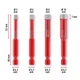 Сверло Einhell по кафелю и стеклу, трубчатые, 5/6/8/10мм, XS-Case, 4шт, 0.12кг (500404) EINHELL 500404 1061123 - изображение 6