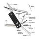 Мультитул Roxon KS2E Noir, чорне лезо, чорний (KS2ENoir) Roxon KS2ENoir 1057905 - изображение 8