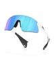 Спортивні сонцезахисні окуляри для бігу OAKLEY Stunt Devil Gridiron Collection OO9517-0439 Matte White/Prizm Sapphire - изображение 4