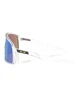 Спортивні велосипедні окуляри OAKLEY Sutro OO9406-A337 Clear/Prizm Sapphire - зображення 3